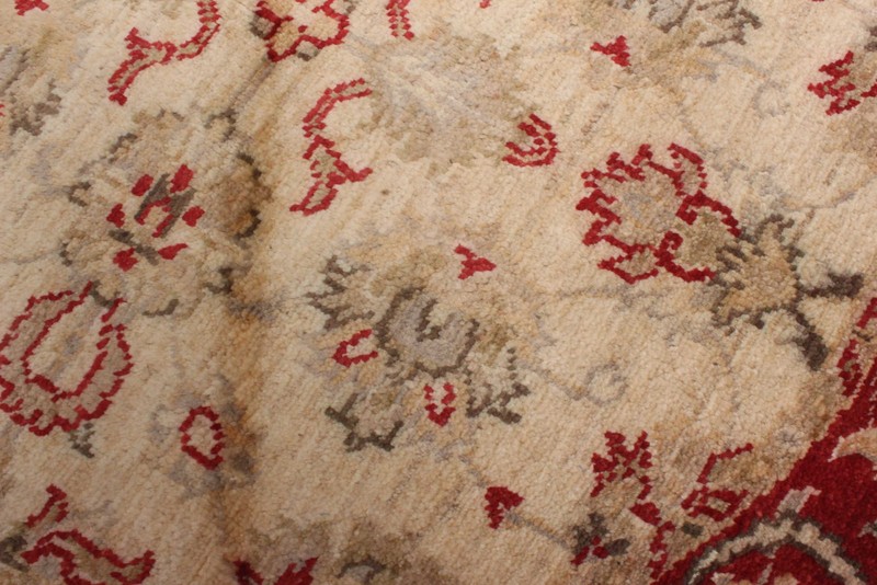 Vintage Hand-Knotted Area Rug 3'1" x 3'2" Traditional Oriental Wool Carpet gallery