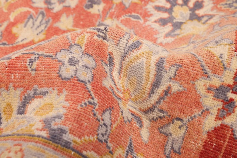 Vintage Traditional Hand-Knotted Area Rug 9'7" x 13'0" Oriental Wool Carpet gallery