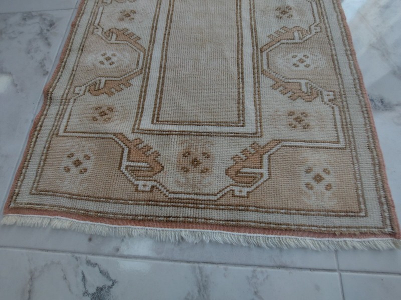 3x10 Antique Runner Rug Turkish Carpet Rug Natural Corridor Rug Oriental Rug gallery