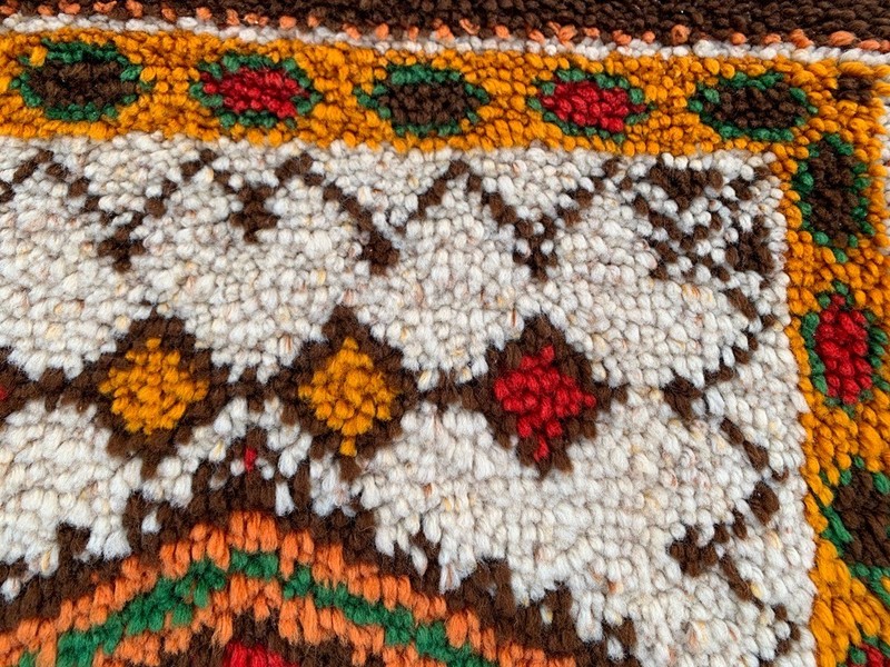 Vintage Mid-Century Scandinavian: Long-Pile Rya Shags, Traditional Rug (2x4 ft.) gallery