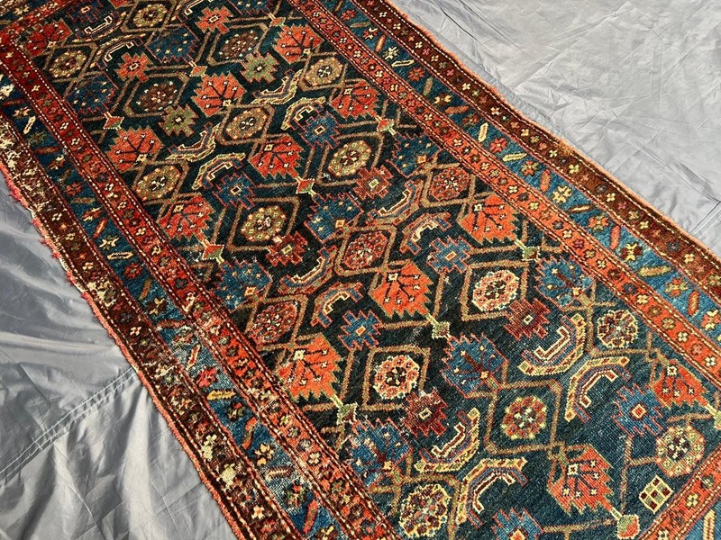 COLLECTORS' ITEM Antique Stunning Above 100 Years Old Karadagh Azerbaijan Carpet gallery