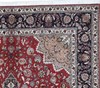 Auth Area Rug Fine Wool & Silk Pile 8.02 X 11.7ft Rare Tabrizz Beauty 55 Raj Red gallery