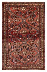 Traditional Vintage Hand-Knotted Area Rug 3’11” x 6’4″ Oriental Wool Carpet