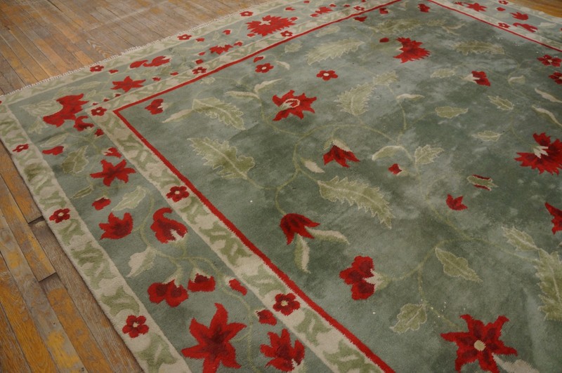 9X12 Antique Chinese Art Deco Wool Area Rug 1935 gallery