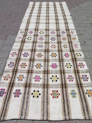 Runner Rug, Stair Rug, Hallway Rug, Modern Kilim Runner, Aisle Rug Runner 30X84″