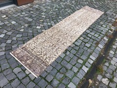 Turkish Vintage Rug Handmade Wool Rug Bohemian Runner Rug Home Rug 2,3 x 10, ft