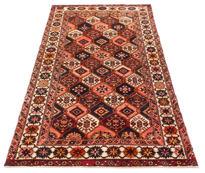 Traditional Vintage Hand-Knotted Area Rug 5'1" x 9'8" Oriental Wool Carpet gallery