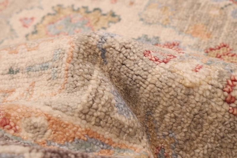 Vintage 7'10" x 9'11" Traditional Hand Knotted Vegetable Dye Wool Area Rug gallery
