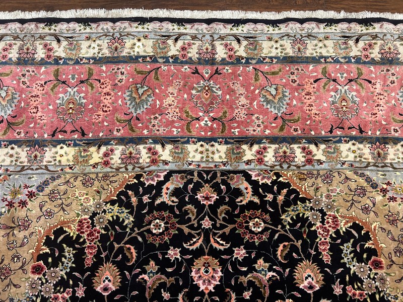 Magnificent Per'sian Ta'briz Rug 11x16 Wool Silk Fine 450 KPSI gallery