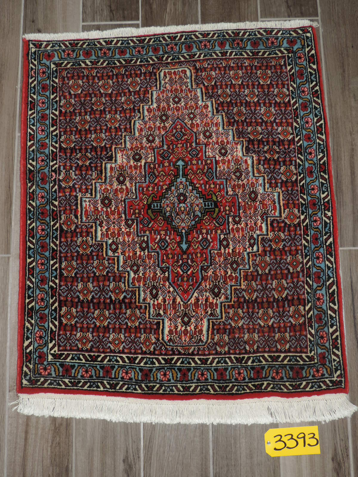 2x3ft. Handmade Senneh Wool Rug gallery