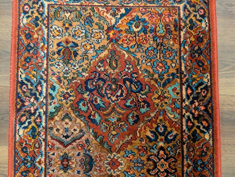 Karastan Rug 2x4, Multicolor Panel Kirman #717, Wool gallery