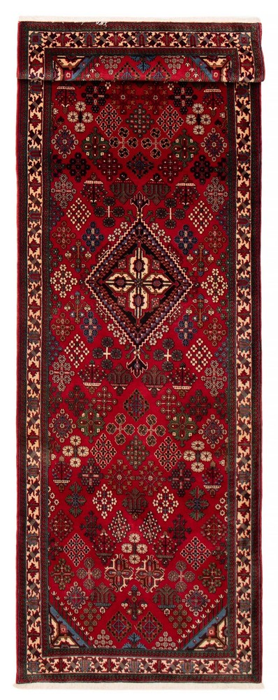 Vintage Hand-knotted Runner Rug 3'10" x 12'10" Traditional Oriental Wool Carpet