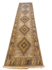 RARE LARGE SIZE RUNNER 15′ 5″ x 4′ KILIM Handmade 100% Wool Natural Dye Spotless