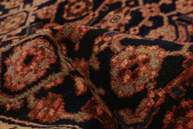 Vintage Hand-knotted Runner Rug 3'8" x 10'8" Traditional Oriental Wool Carpet gallery