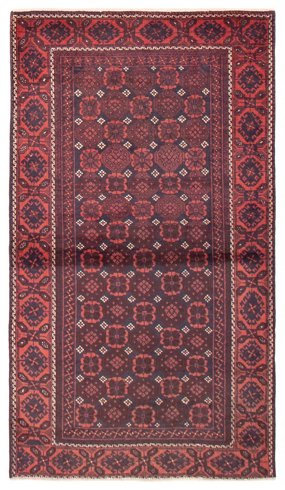 Vintage 3'2" x 6'0" Traditional Hand Knotted Vegetable Dye Wool Area Rug gallery