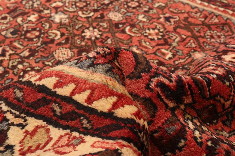 3'7" x 9'10" Vintage Hand-knotted Runner Rug Traditional Oriental Carpet gallery