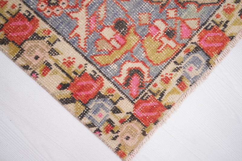 Soft Turkish Area Rug Vintage Rug Oushak Rug 4x7 Neutral Rug Anatolian Rug 188 gallery