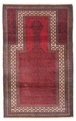 Vintage Traditional Hand-Knotted Area Rug 2’9″ x 4’8″ Oriental Wool Carpet