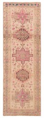 3’4″ x 9’10” Vintage Hand-knotted Runner Rug Traditional Oriental Wool Carpet