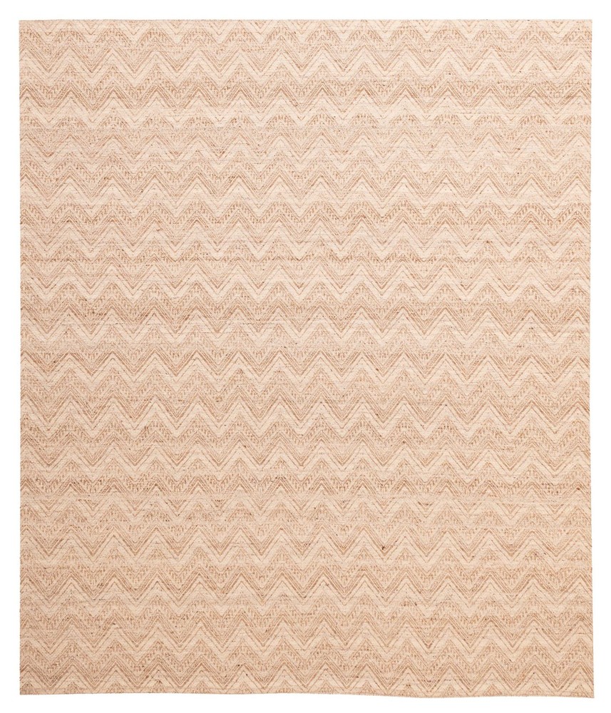 Vintage Hand Woven Area Rug 8'2" x 9'7" Traditional Wool Oriental Carpet