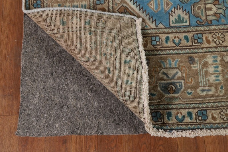 Blue Over-Dyed Traditional Area Rug 6x9 Wool Hand-knotted Living Room Carpet gallery