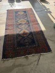 Authentic Hand Knotted Caucasian Kazak Wool Rug 4.8×8.6ft | Good Condition !