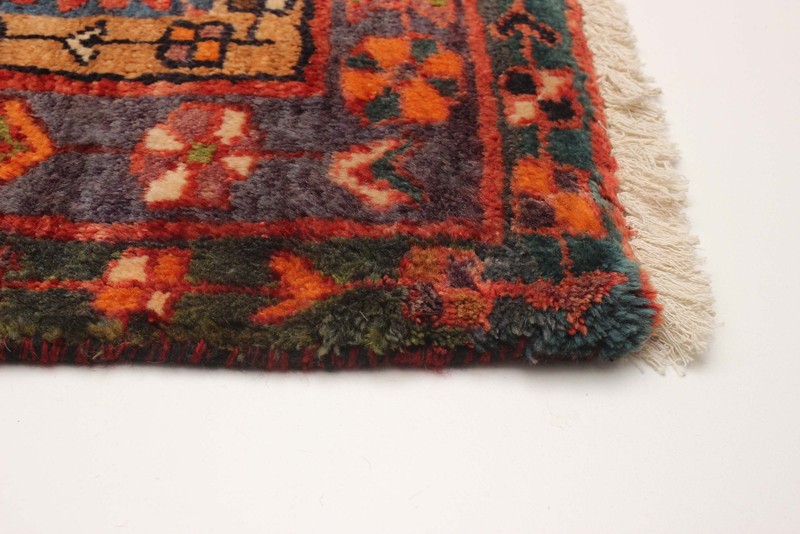 Traditional Vintage Hand-Knotted Area Rug 4'10" x 9'5" Oriental Wool Carpet gallery