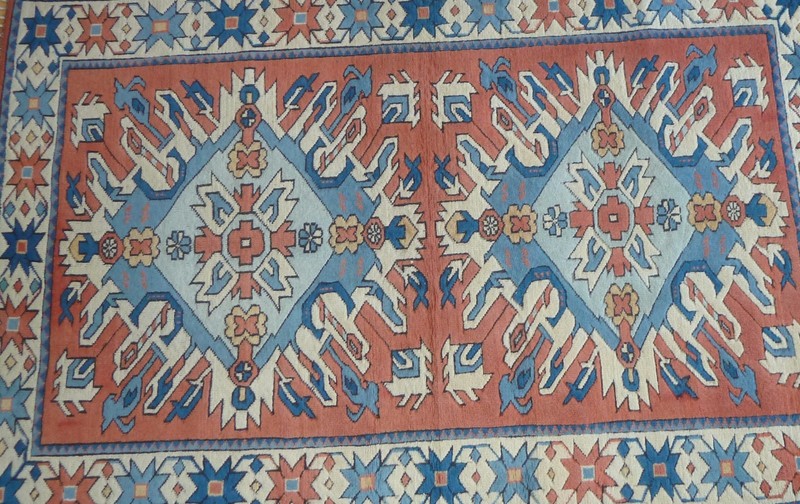 1970's Turko-Kazak Melas Antique Handmade"Never Used"Rug Free Shipping 4Ft x 7Ft gallery