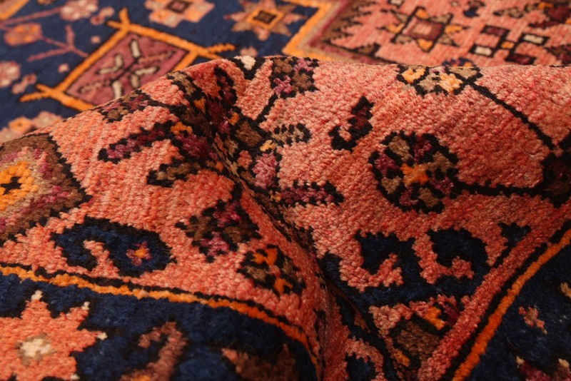 3'4" x 8'10" Vintage Hand-knotted Runner Rug Traditional Oriental Wool Carpet gallery