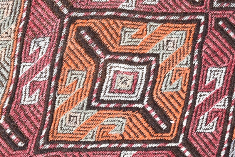 Vintage Turkish Rug 34'' x 49'' Anatolian Taurus Mountain Nomadic Woven Wool Rug gallery