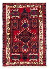 Traditional Vintage Hand-Knotted Carpet 4’7″ x 6’9″ Wool Area Rug