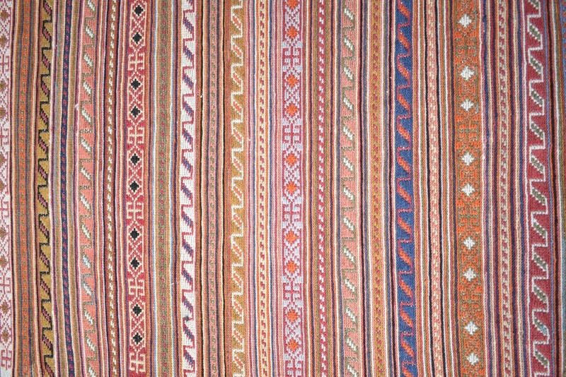 Caucasian Soumak Rug 3'2'' x 4'6'' ft Soumak Woven Kilim Fine Quality Area Rug gallery