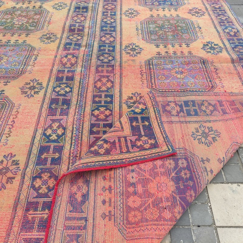 9x12 Turkish Worn Oversized Vintage Area Rug , 9.28 x 12.24 ft Rug 283 x 373 cm gallery