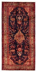 Traditional Vintage Hand-Knotted Area Rug 4’1″ x 8’4″ Oriental Wool Carpet