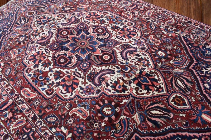 7'2 x 10'6 Magnificent Vintage Hand Knotted Wool Area Rug Oriental Carpet 7 x 11 gallery