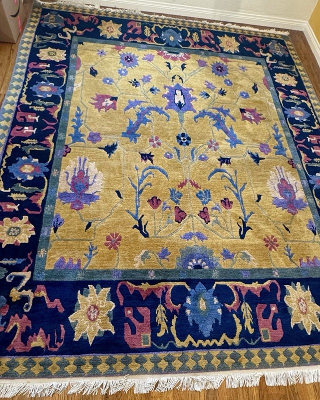 Tibetan Tufenkian Oriental Rug Vintage Modern gallery