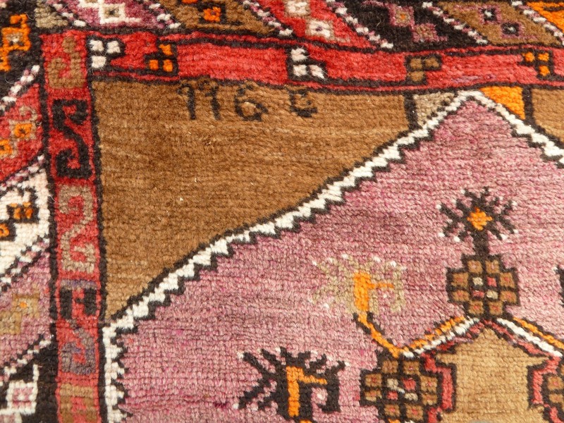 Dated 1960 Antique Caucasian Kazak Handmade Runner 4 Ft X 12 Ft Free Shipping gallery