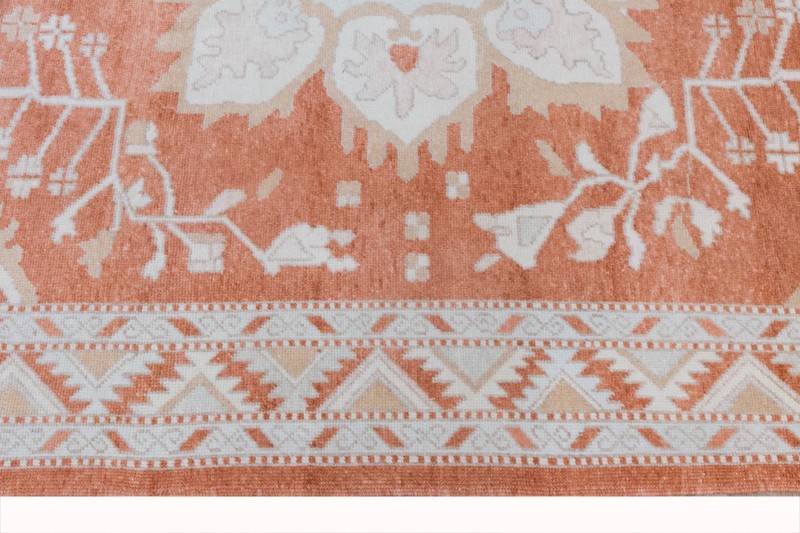 60+ Yr Turkish Kars Rug 240 x 330 cm | 7'10" x 10'10" ft Handmade Wool Carpet gallery