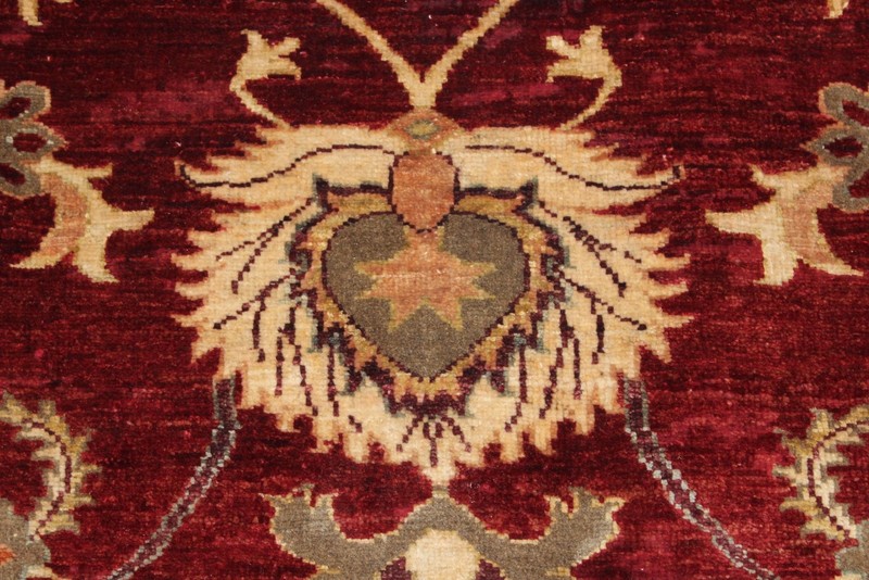 Fine Quality Genuine Handmade Hand Knotted Oriental Rug 6' x 9' Vegetable Dyed gallery
