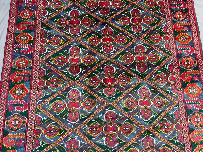 6x9 Red Antique Ersari Afghan Large Area Rug Hand Knotted Wool Tribal Bedroom gallery