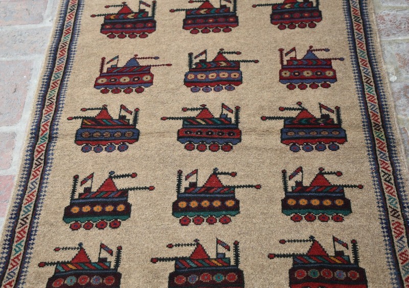 2'10 x 4'6 ft Handmade vintage afghan tribal shindand wool area rug, 3x5 war rug gallery
