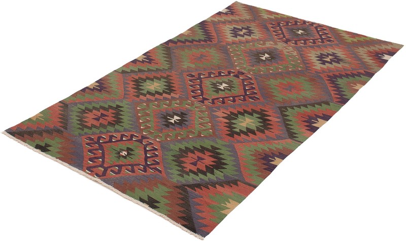 Vintage 4'10" x 9'0" Traditional Wool Hand Woven Oriental Area Rug gallery