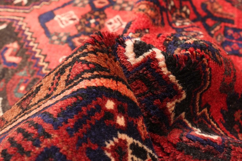 Vintage Hand-Knotted Area Rug 4'3" x 7'1" Traditional Wool Carpet gallery