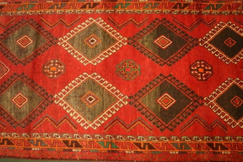 4 x 8 ft COLLECTORS' PIECE Antique Shirvan Caucasian Carpet gallery