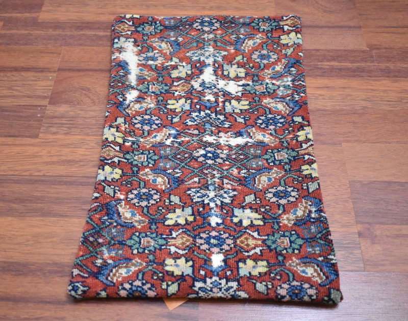 Antique Pillow Cover Sofa Rug 12'' x 19'' Made of Antique Cushion Cover Carpet gallery