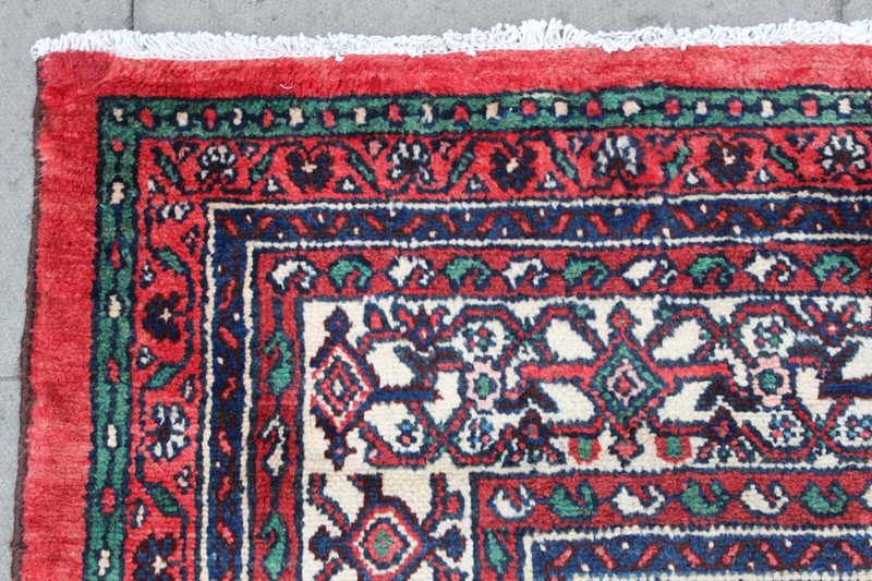 Vintage Hand Made Traditional Oriental Wool Red Oversize Carpet 528x287cm gallery