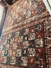 Almost A pair of Antique Excellent hand knotted, pictorial all wool rugs From IR