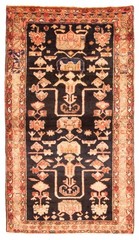 Traditional Vintage Hand-Knotted Area Rug 3’5″ x 6’1″ Oriental Wool Carpet