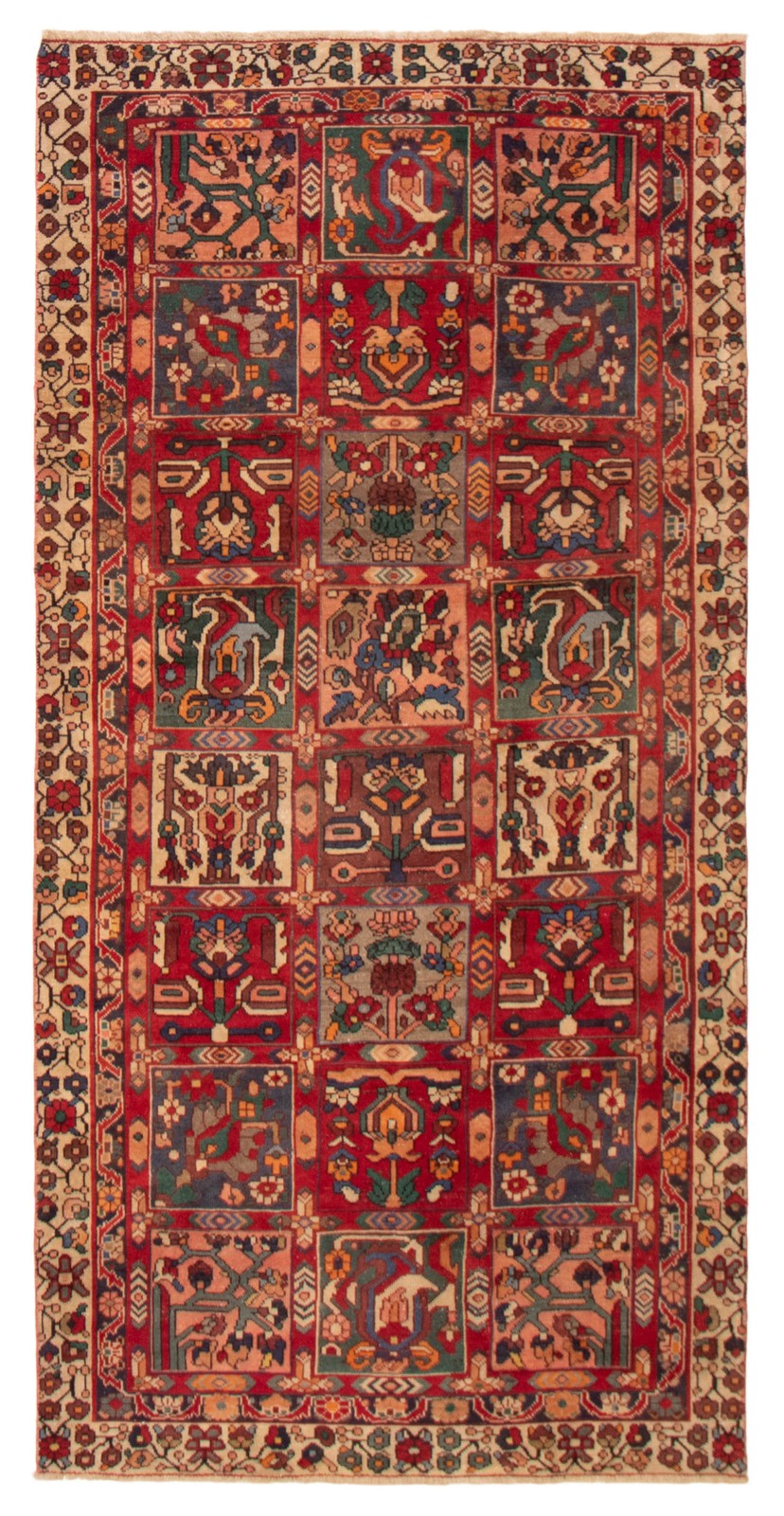 Traditional Vintage Hand-Knotted Area Rug 4'9" x 9'6" Oriental Wool Carpet gallery
