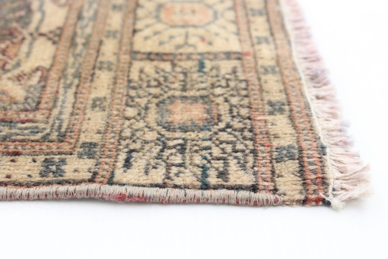 Vintage 5'0" x 8'4" Traditional Hand Knotted Vegetable Dye Wool Area Rug gallery